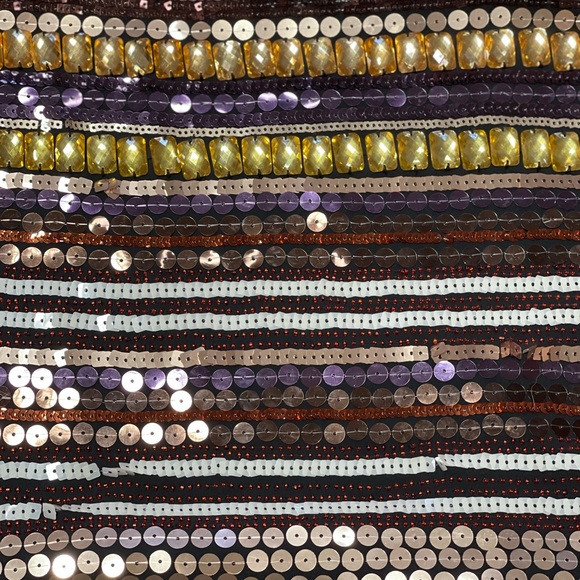 COPY - Selling a beautiful hand beaded BEBE skirt - Picture 5 of 5